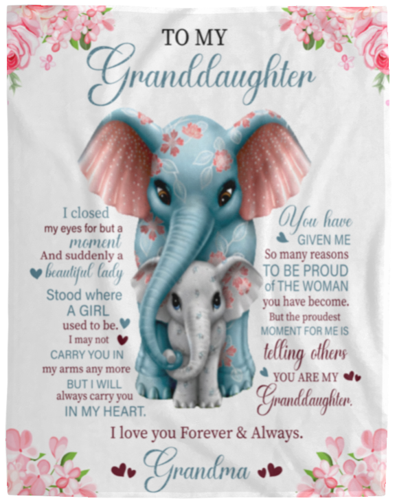 To My Granddaughter "Love Grandma