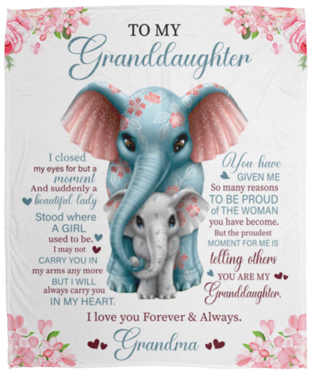 To My Granddaughter "Love Grandma