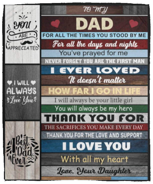 To My Dad Love, Your Daughter