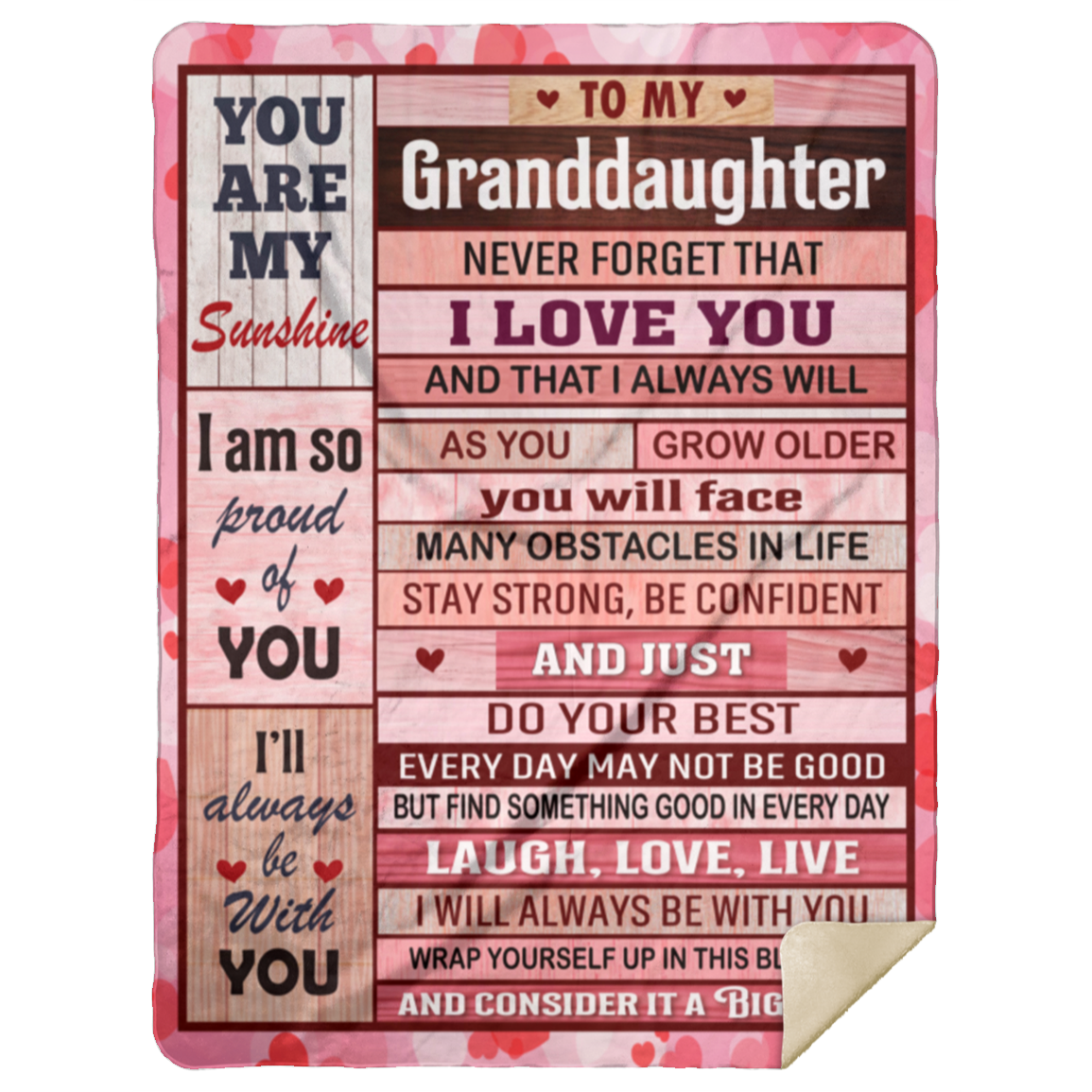 To My Granddaughter " You Are My Sunshine"