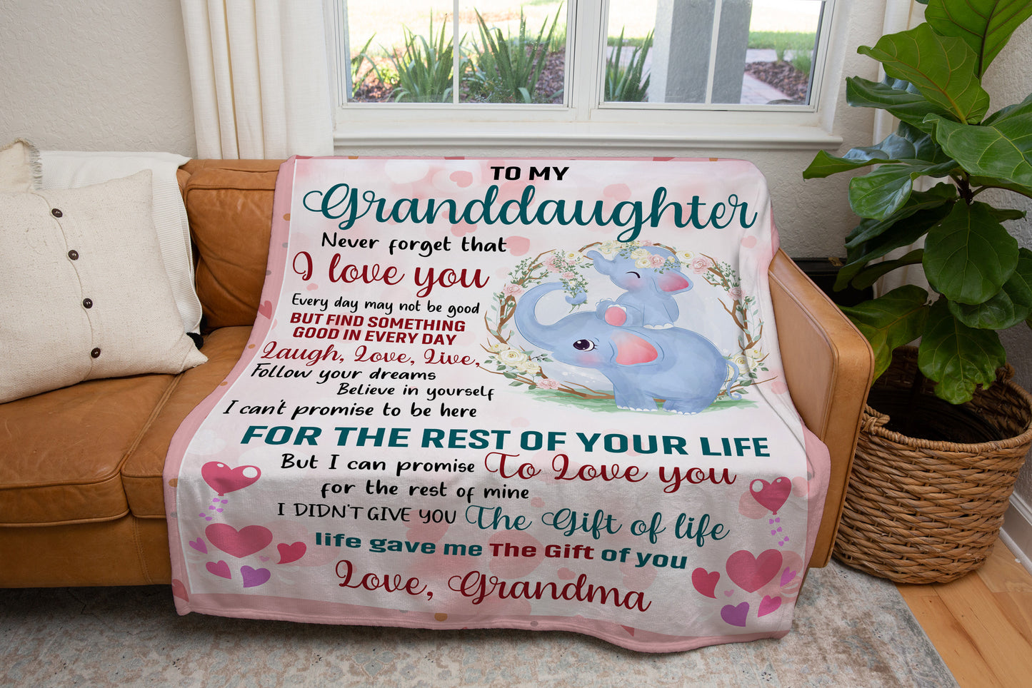 To My Granddaughter Love Grandma