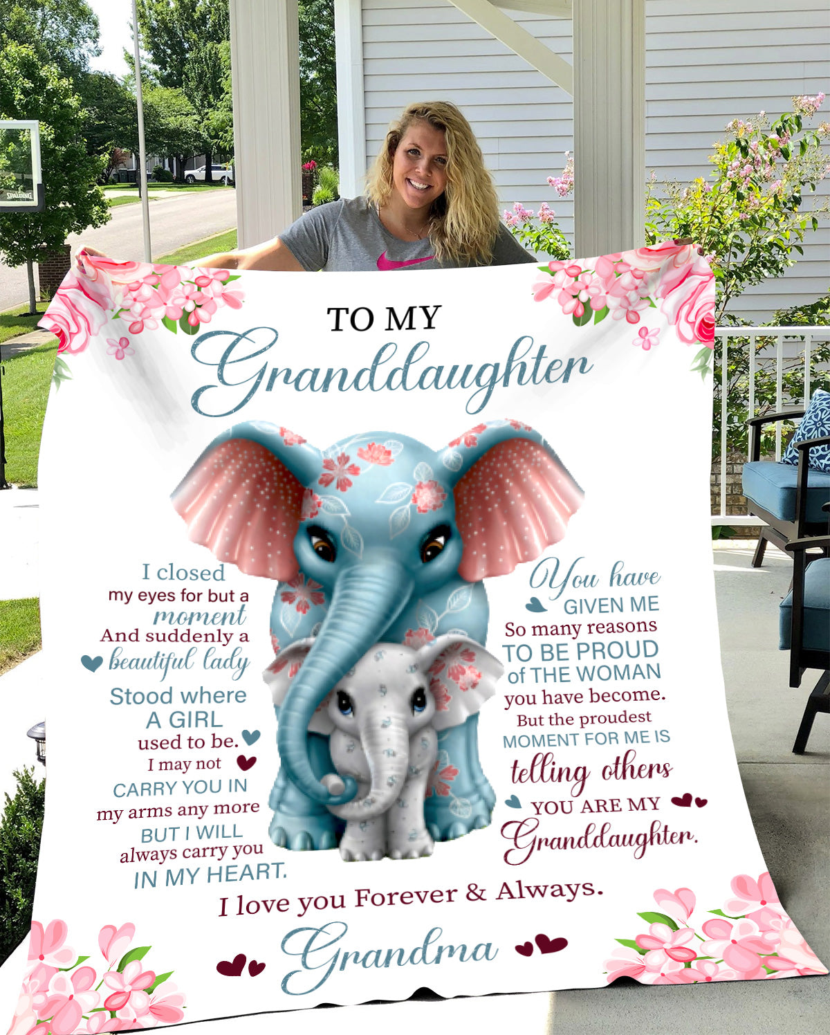 To My Granddaughter "Love Grandma